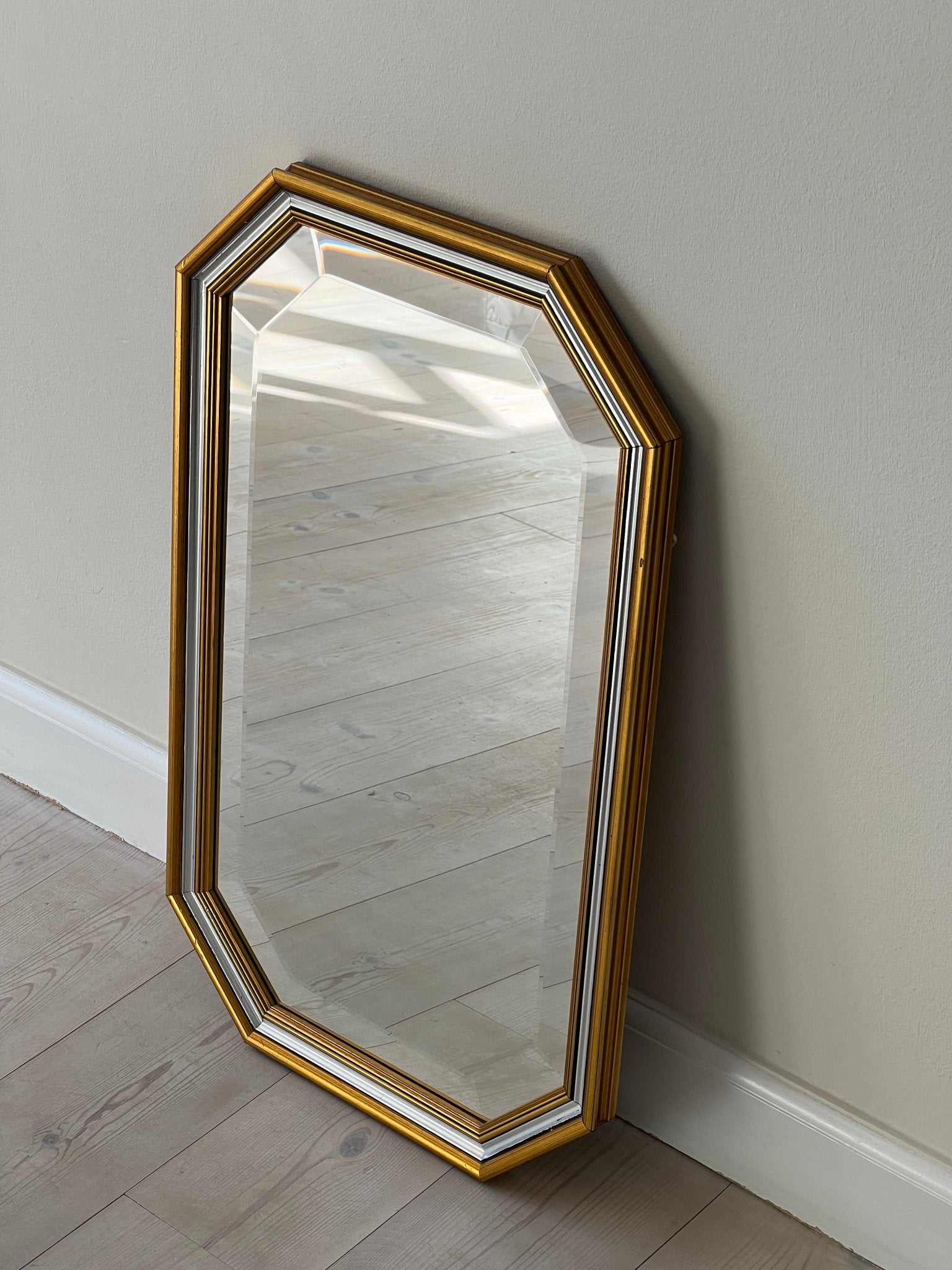 Octagonal mirror - NEROLI