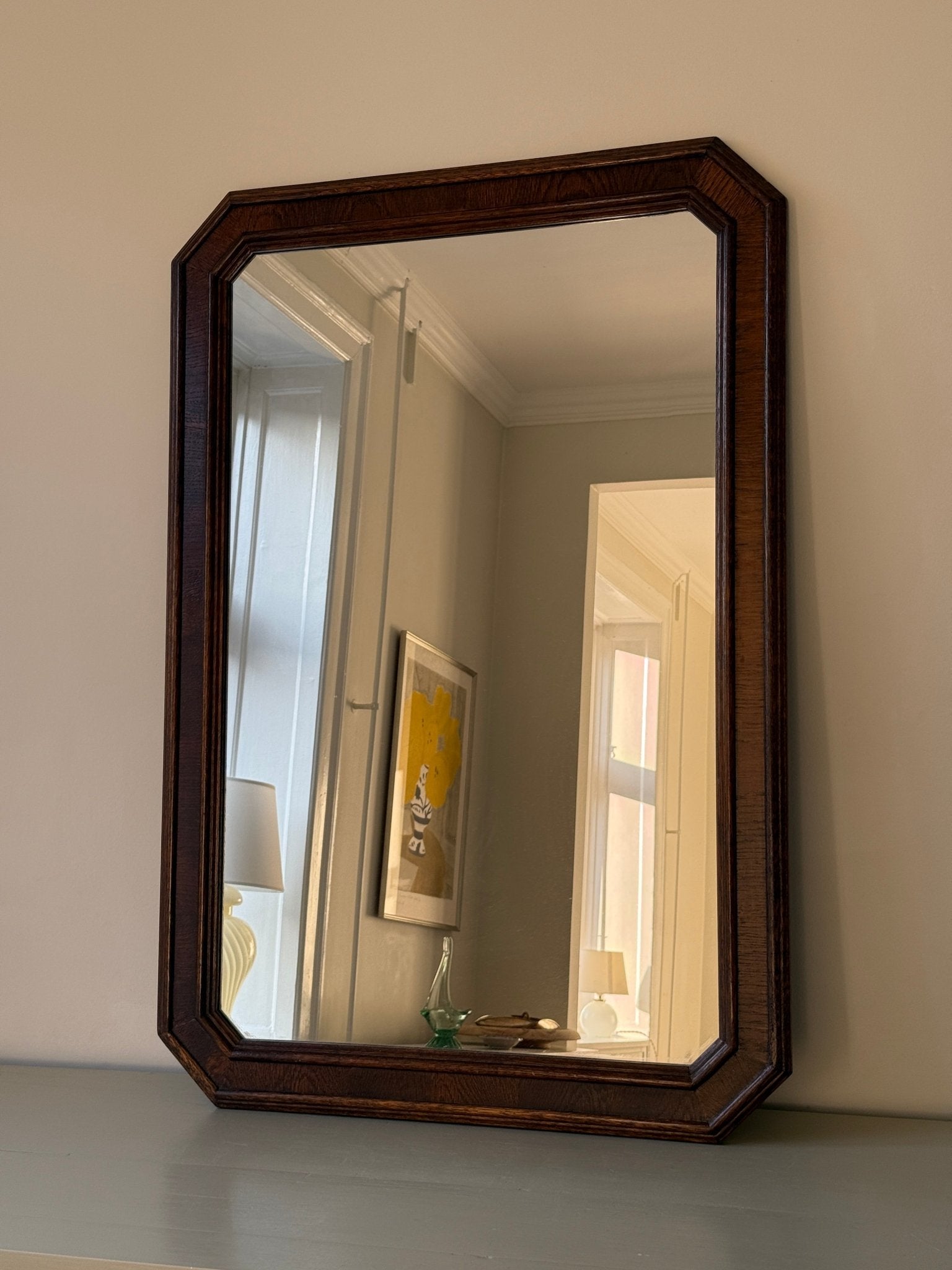 Octagonal mirror - NEROLI