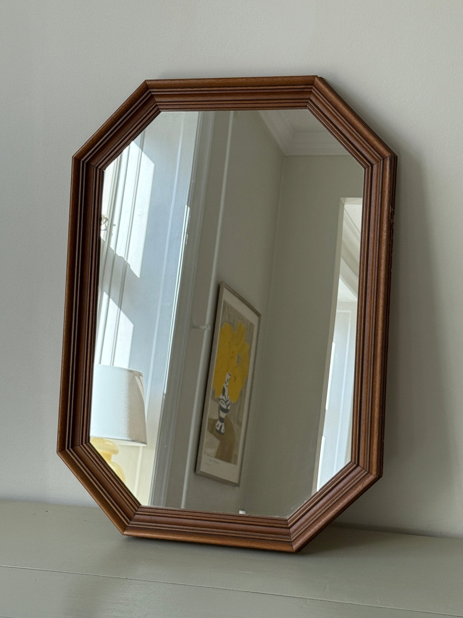 Octagonal mirror - NEROLI