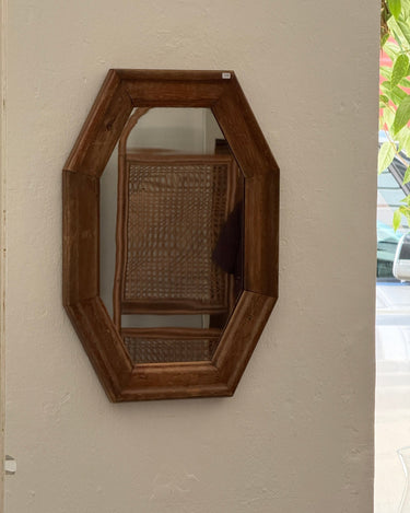 Octagonal mirror - NEROLI