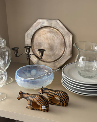 Octagonal platter - NEROLI