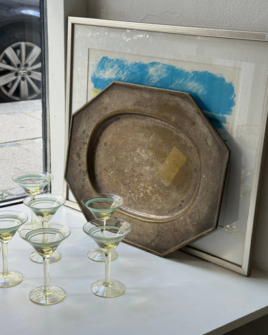Octagonal platter - NEROLI