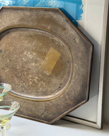 Octagonal platter - NEROLI
