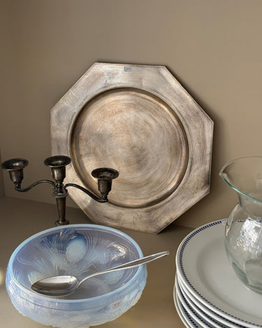 Octagonal platter - NEROLI
