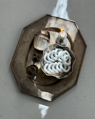 Octagonal platter - NEROLI