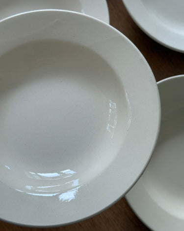 Off white pasta plates (7 pcs) - NEROLI