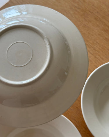 Off white pasta plates (7 pcs) - NEROLI