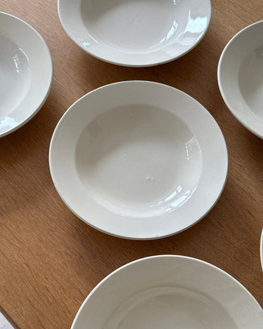 Off white pasta plates (7 pcs) - NEROLI