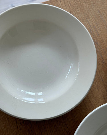 Off white pasta plates (7 pcs) - NEROLI