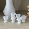 Opaline egg cups - NEROLI