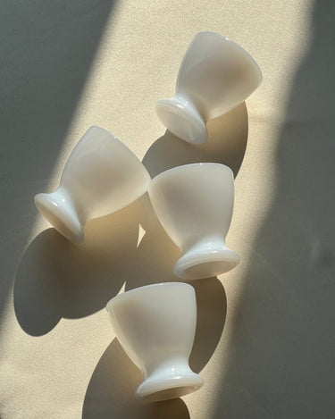 Opaline egg cups - NEROLI