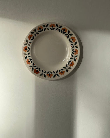 Orange flower wall plate - NEROLI