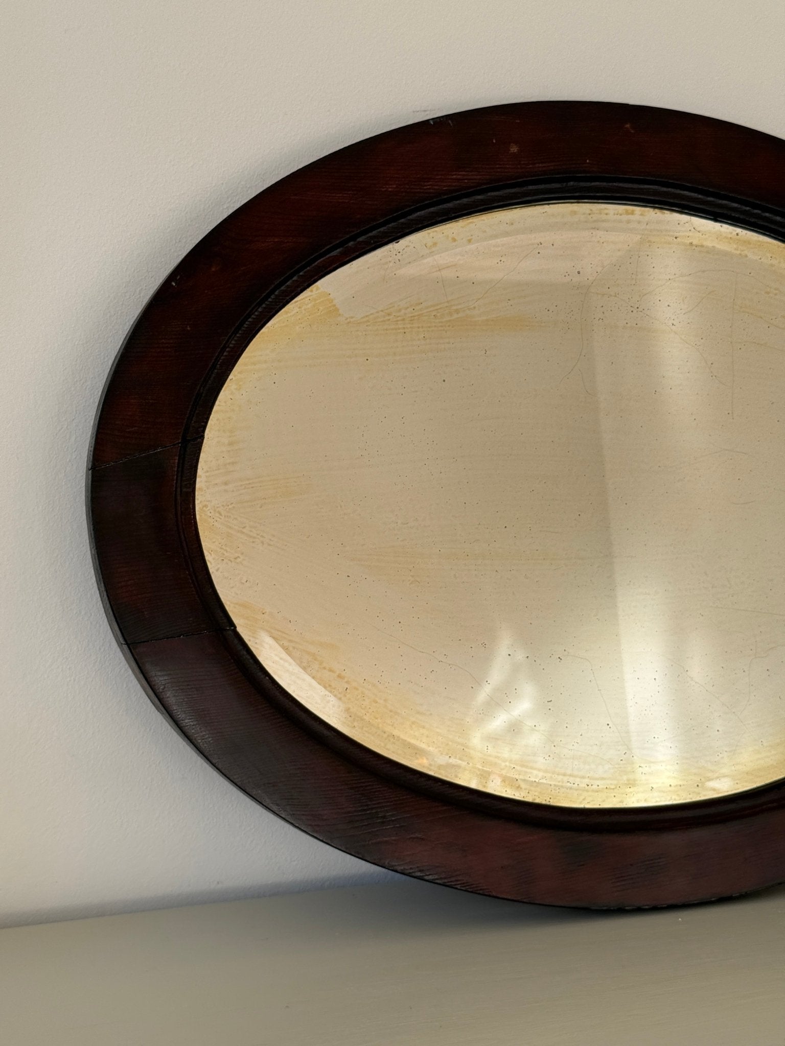 Oval mirror - NEROLI