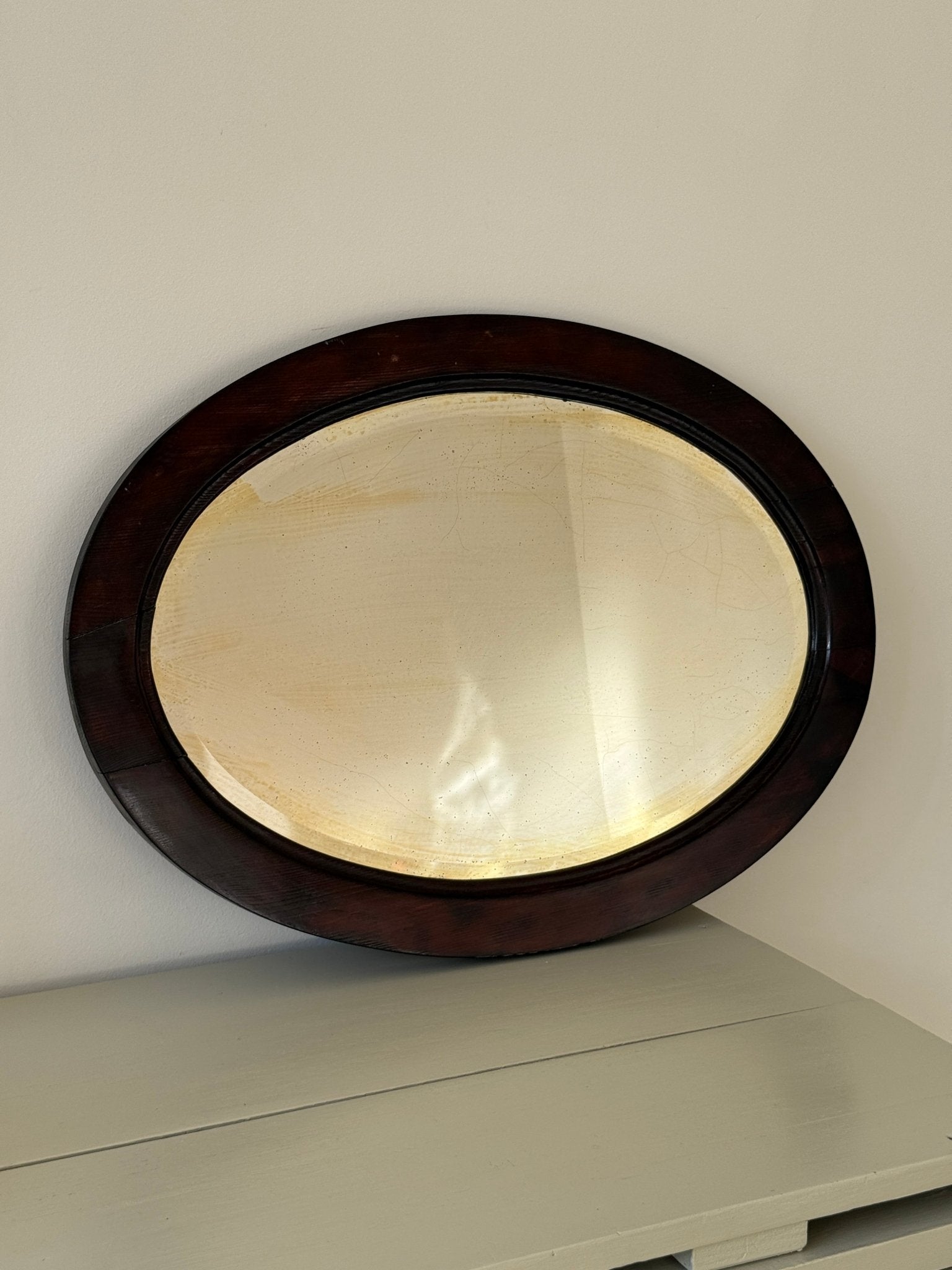 Oval mirror - NEROLI