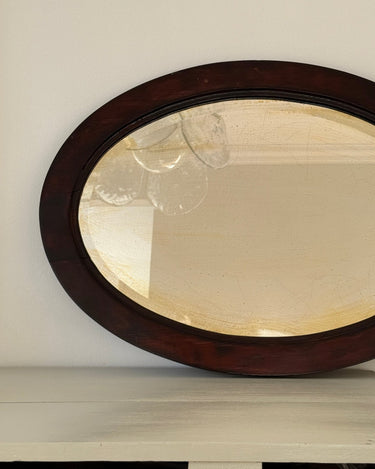 Oval mirror - NEROLI