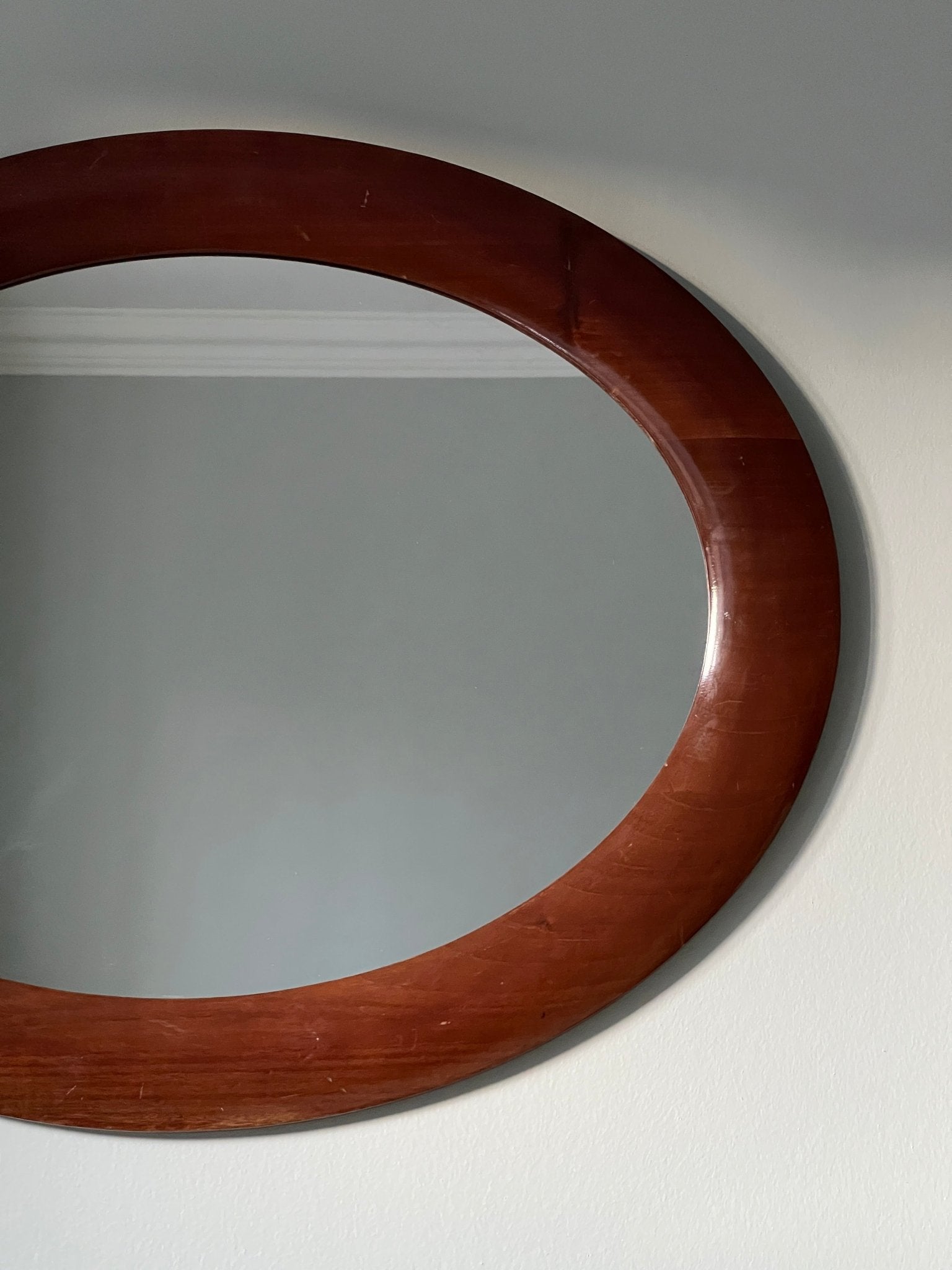 Oval mirror - NEROLI