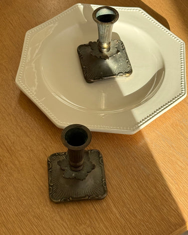 Pair of candleholders - NEROLI