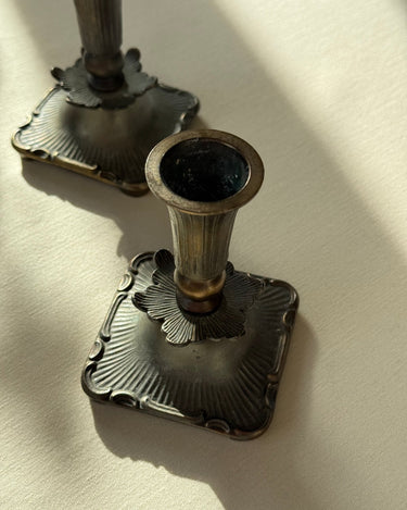 Pair of candleholders - NEROLI