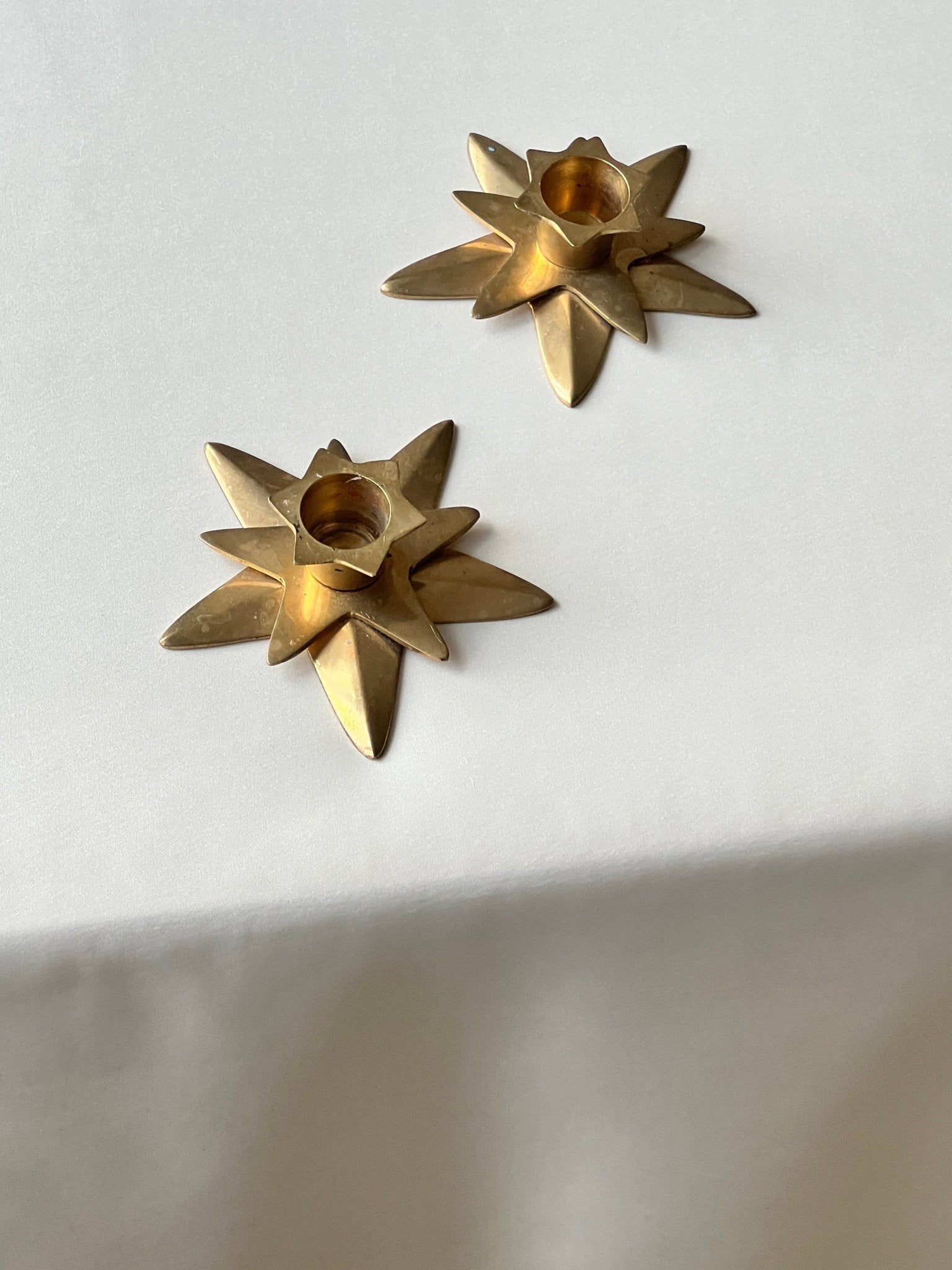 Pair of candleholders - NEROLI