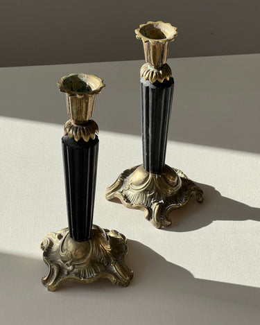 Pair of candlesticks - NEROLI