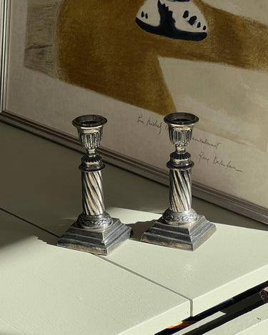 Pair of candlesticks - NEROLI