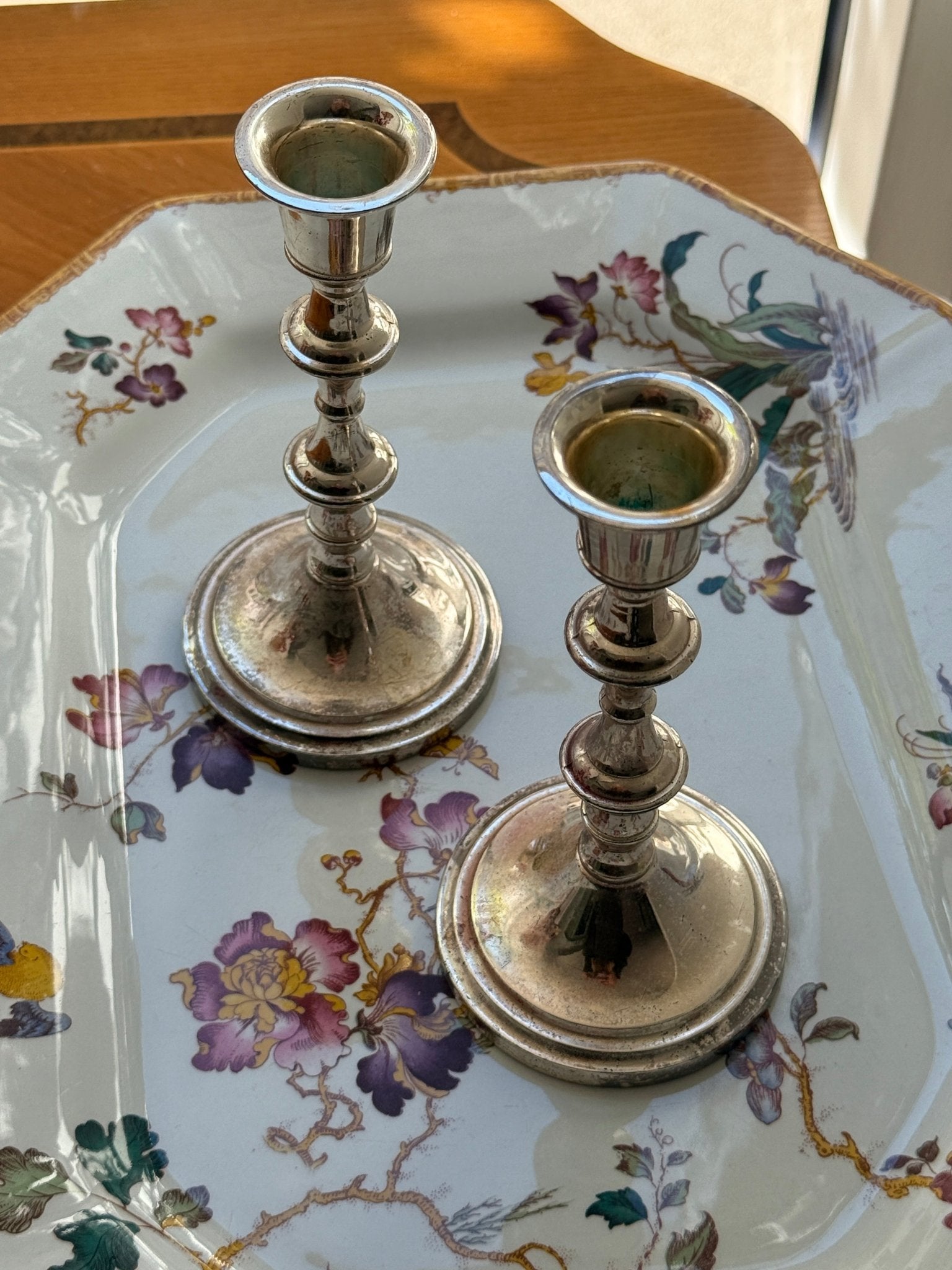 Pair of candlesticks - NEROLI
