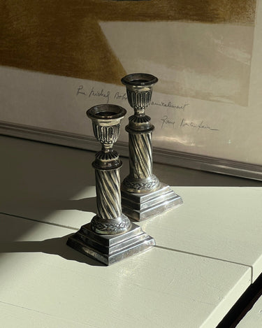 Pair of candlesticks - NEROLI