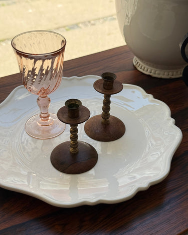 Pair of candlesticks - NEROLI