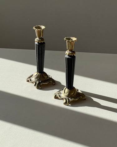 Pair of candlesticks - NEROLI