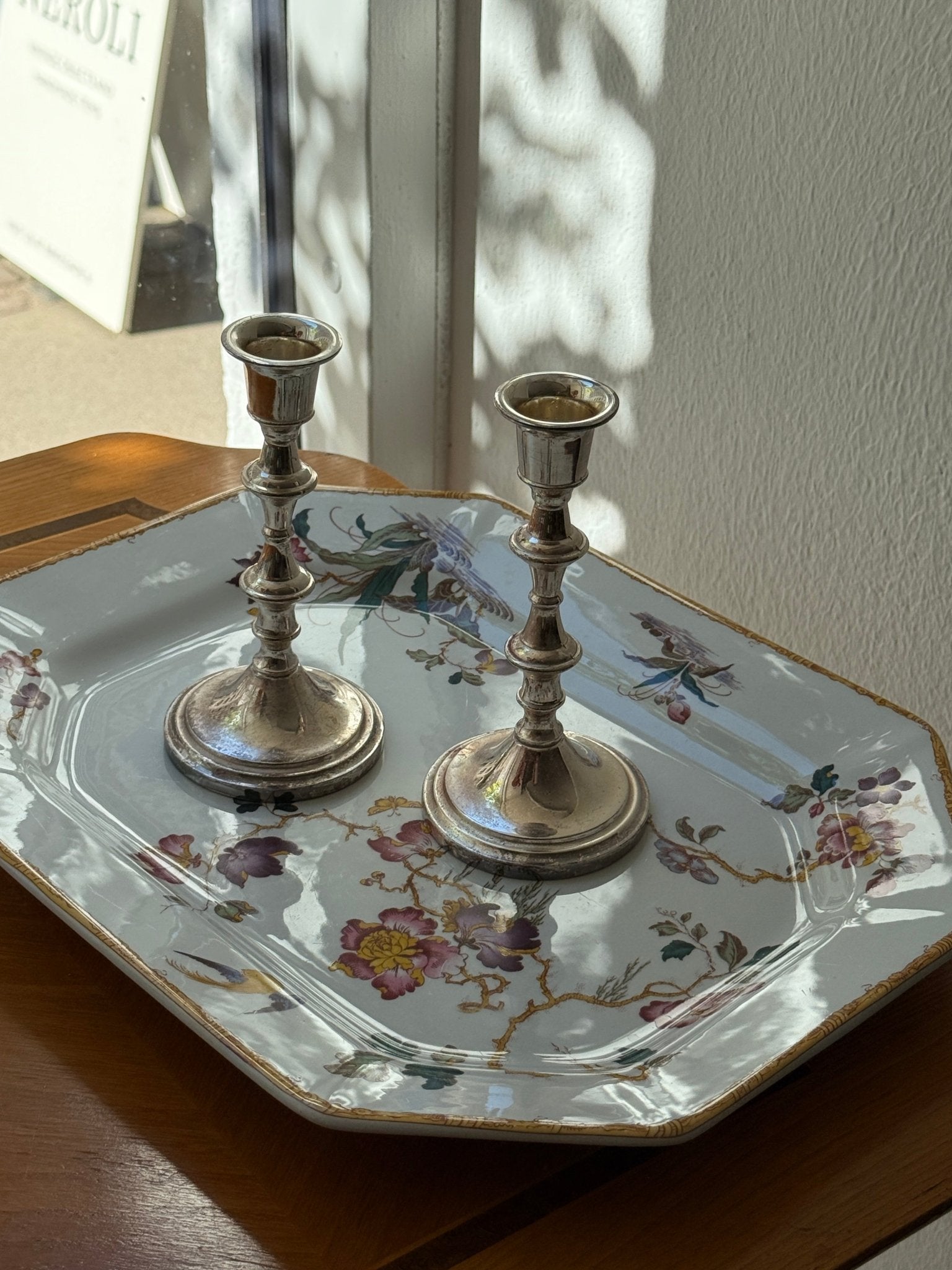 Pair of candlesticks - NEROLI