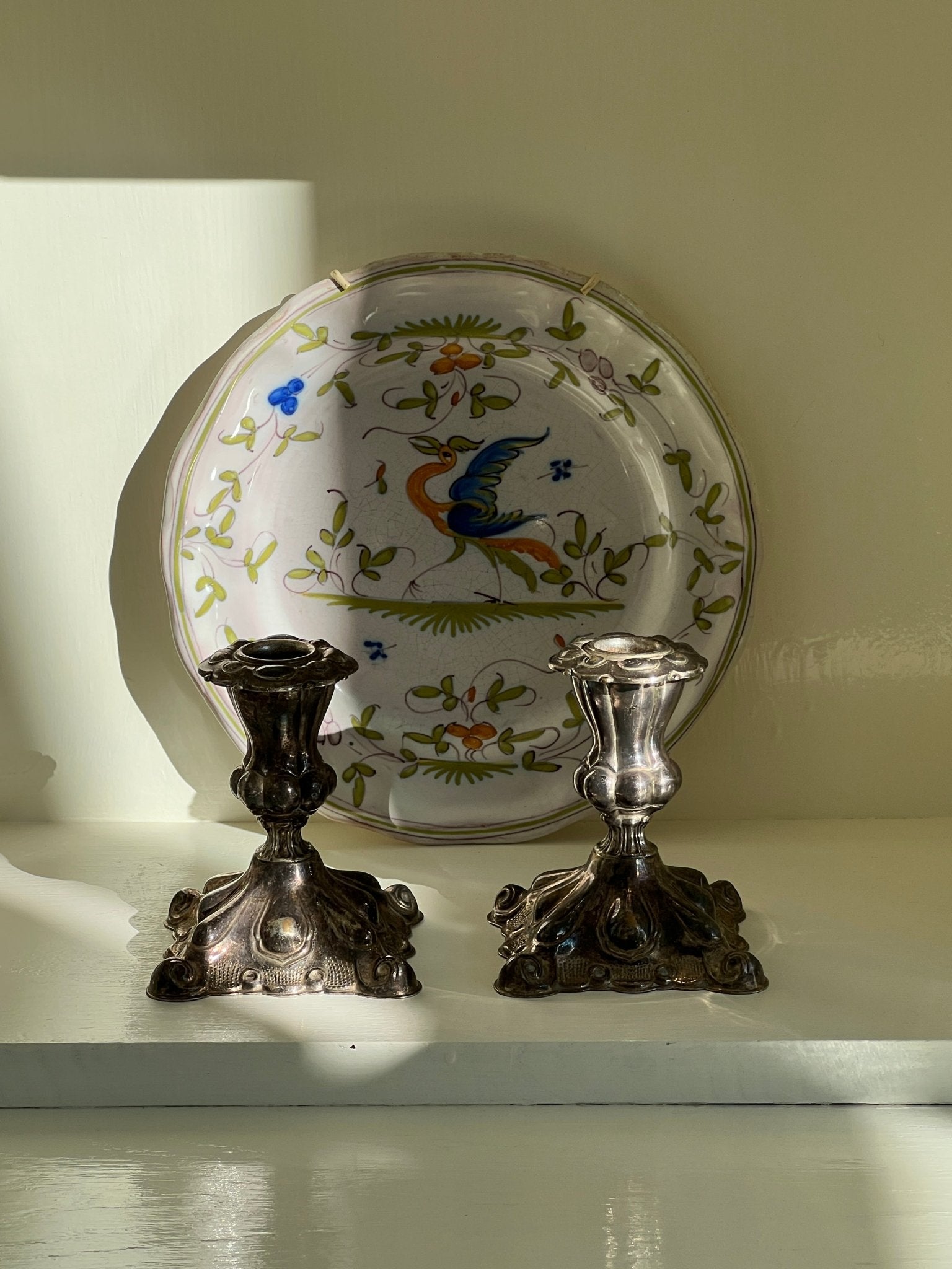 Pair of candlesticks - NEROLI