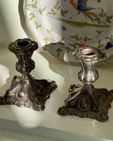 Pair of candlesticks - NEROLI