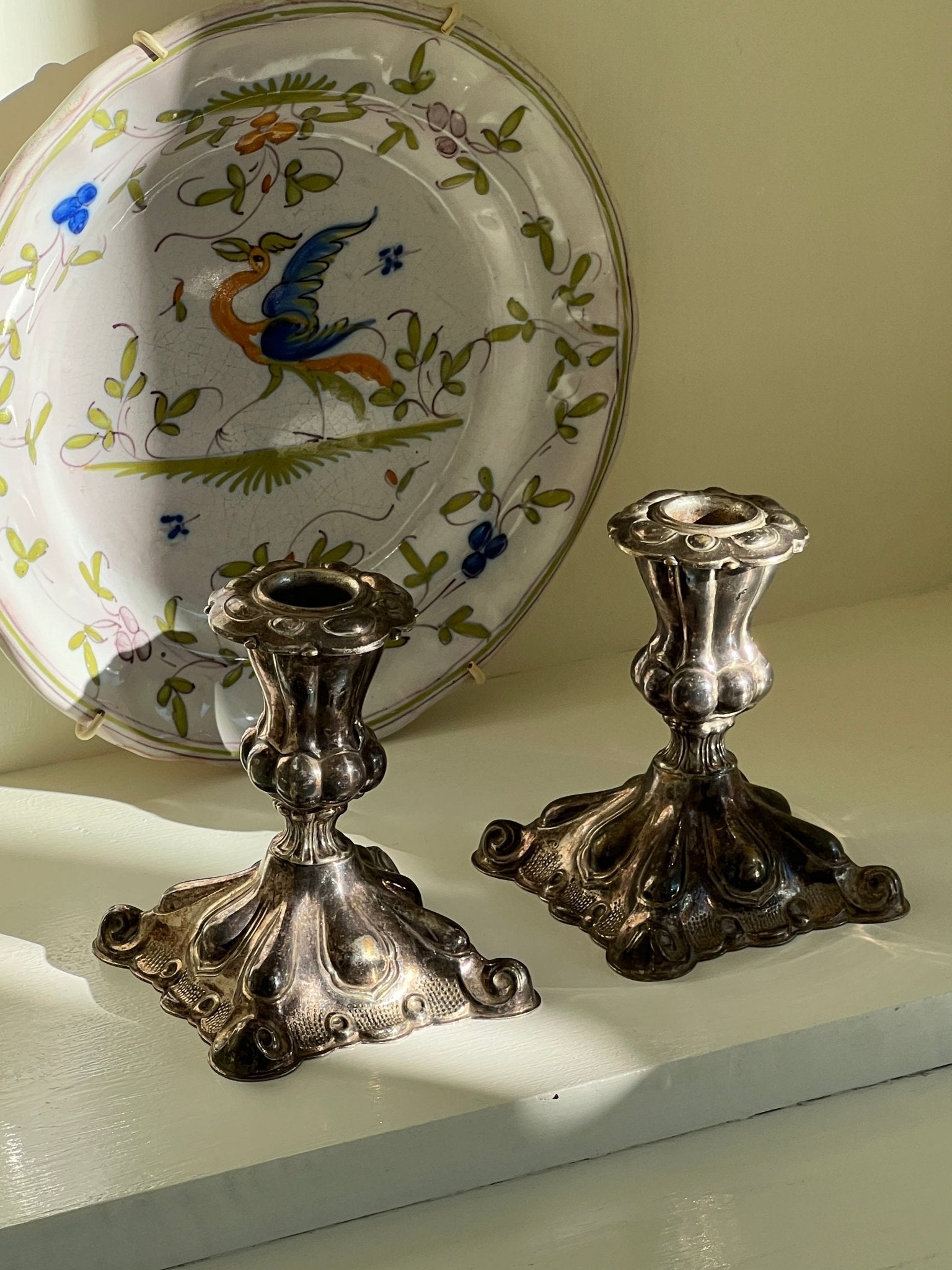 Pair of candlesticks - NEROLI