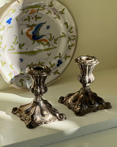 Pair of candlesticks - NEROLI