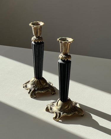 Pair of candlesticks - NEROLI