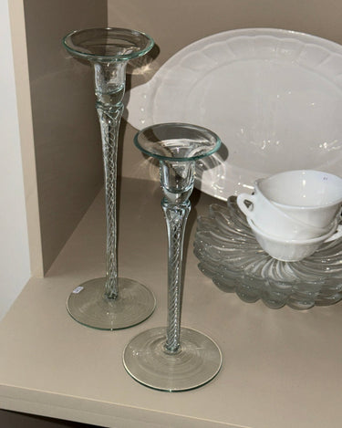 Pair of tall candlesticks - NEROLI