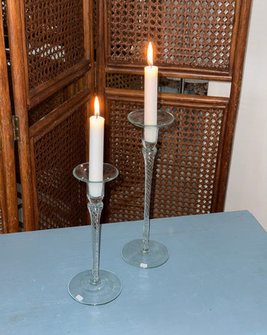 Pair of tall candlesticks - NEROLI
