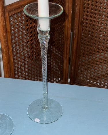 Pair of tall candlesticks - NEROLI