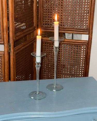 Pair of tall candlesticks - NEROLI