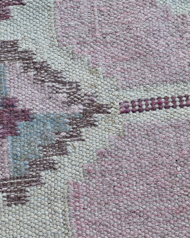 Pale rose flatweave rug - NEROLI