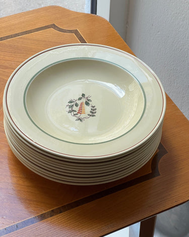 Pasta plates (10 pcs) - NEROLI