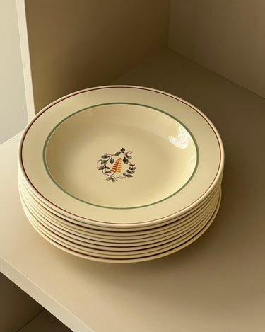 Pasta plates (10 pcs) - NEROLI