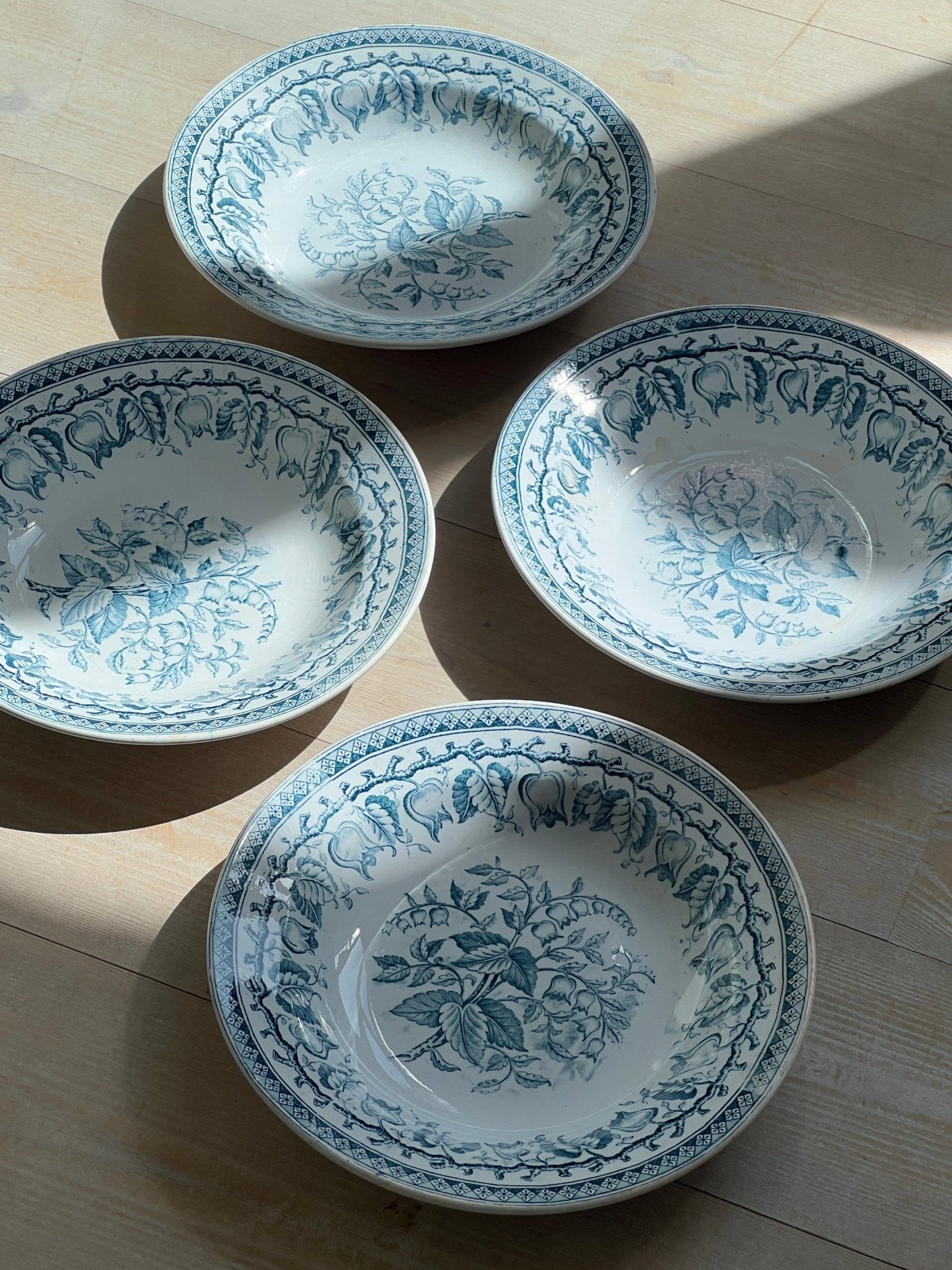 Pasta plates (4 pcs) - NEROLI