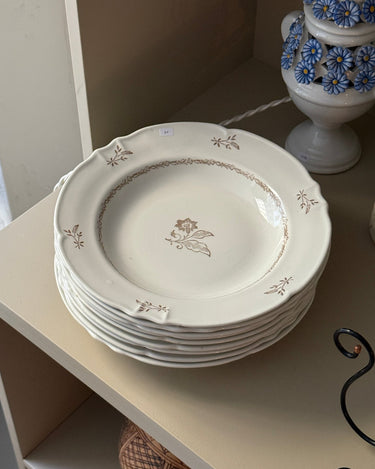 Pasta plates (8 pcs) - NEROLI