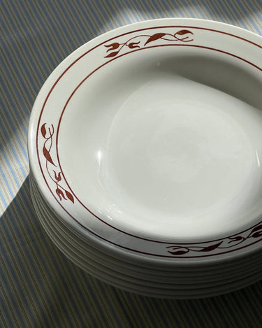 Pasta plates (8 pcs) - NEROLI