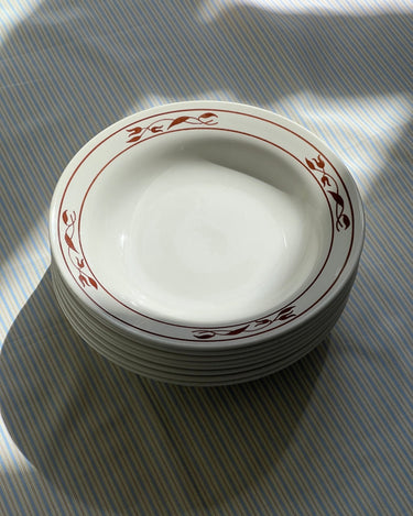 Pasta plates (8 pcs) - NEROLI