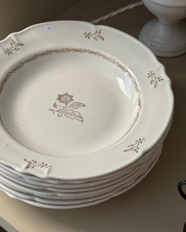 Pasta plates (8 pcs) - NEROLI