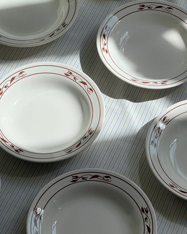 Pasta plates (8 pcs) - NEROLI