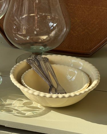 Pearl edge bowl - NEROLI