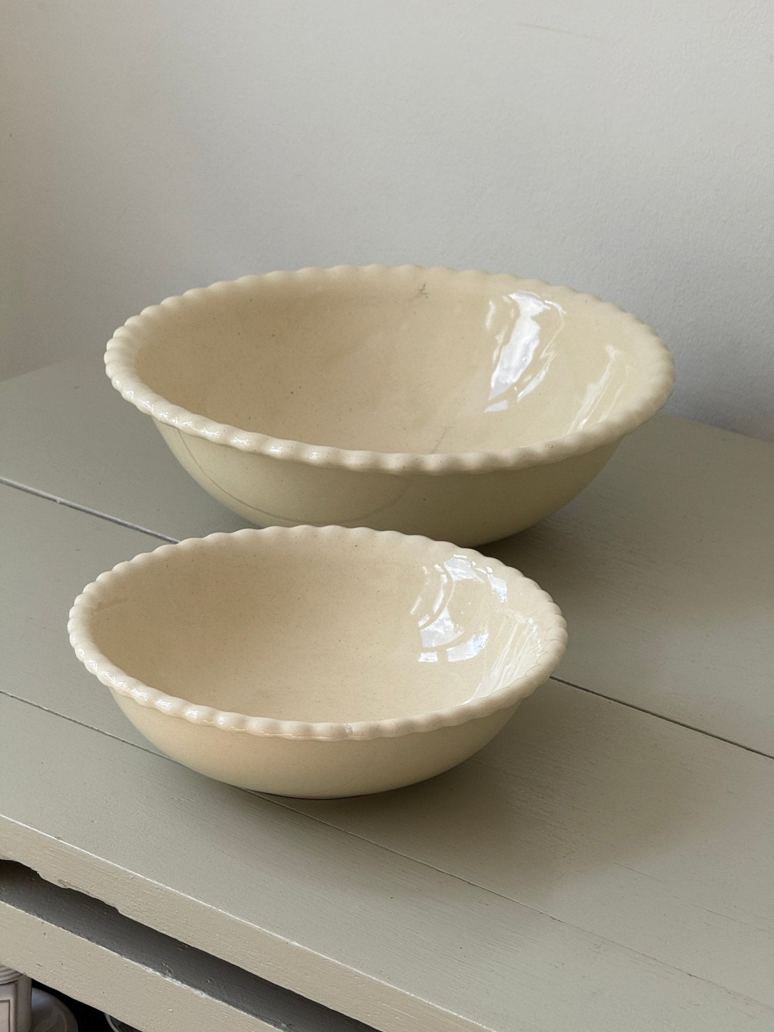 Pearl edge bowl - NEROLI
